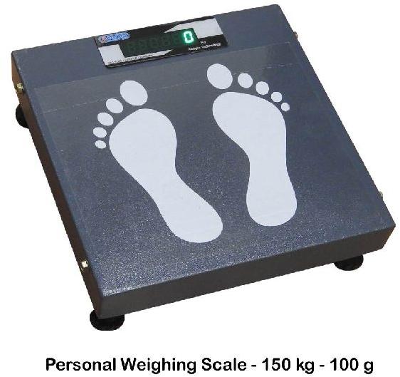 Square Personal Weighing Scale, Display Type : Digital