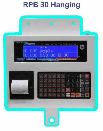 Receipt Printing Scale (RPB-30 Hanging), Display Type : Digital