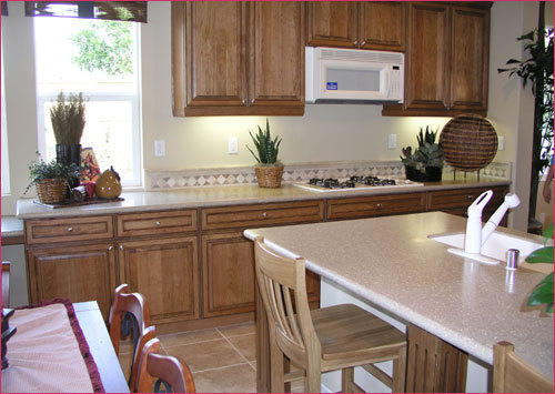 Rectangular Polished Granite Solid Surface Meganite Countertops, for Kitchen Use, Size : Standard