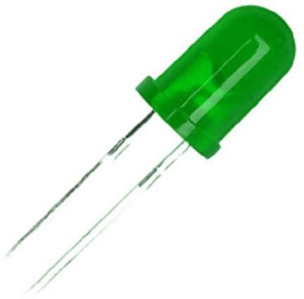 Green LED Light, Voltage : 3 - 3.2 V