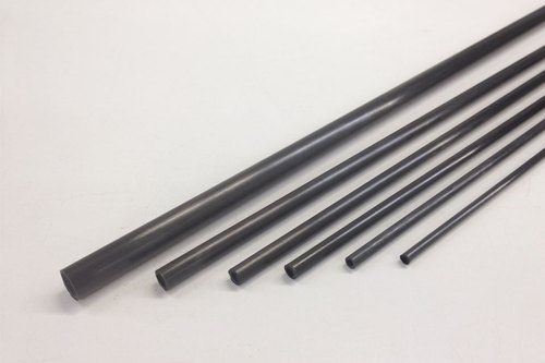 Bhor Tensr Carbon Fiber Rod, Color : Black