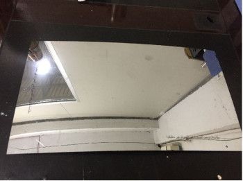 ABS Bus Car Convex Mirror 305*407mm