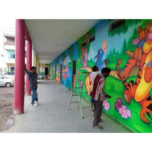 School Wall Painting Service