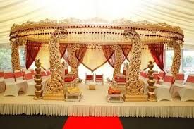 Wedding Fiber Mandap