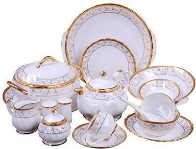 Classic Dinner Sets, for Home Use, Hotels, Restaurant, Feature : Durable, Light Weight, Shiny Look