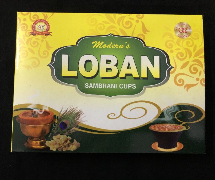 Loban Sambrani Cups