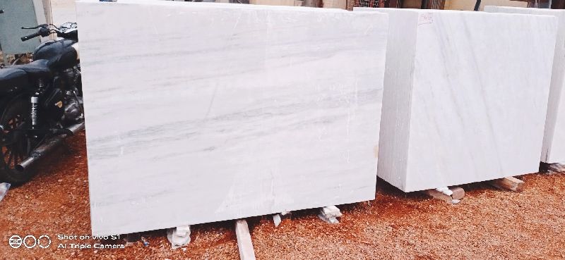 Non Polished White Marble Slabs, for Flooring Use, Making Temple, Wall Use, Feature : Attractive Design