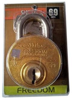 Shiba Lockes Freedom Brass Padlock