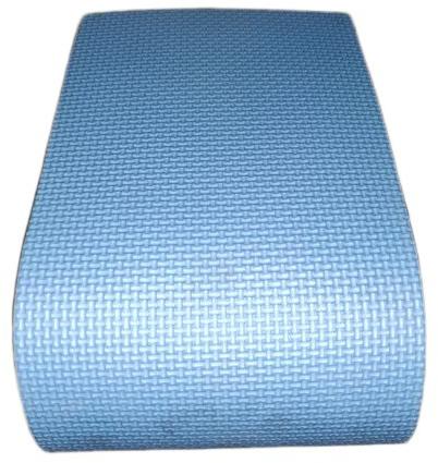 Rubber Plain Yoga Mat, Color : Blue