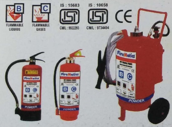Dry Powder Type BC Fire Extinguisher