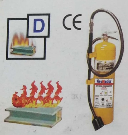 Metal D Fire Extinguisher, Certification : ISI Certified