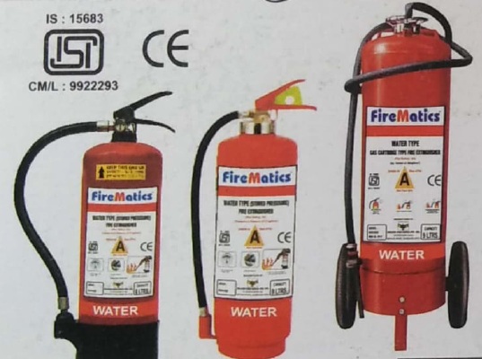 Water CO2 Type Fire Extinguisher, Certification : ISI Certified