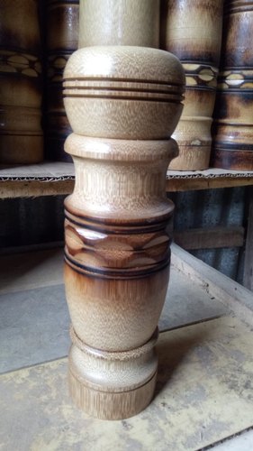 Ethica Bamboo Round Flower Vase