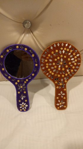 Ethica Multicolor Mirror, Size : L= 8''