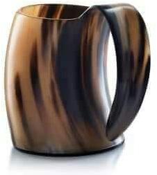 Polished Horn Mug, for Drinkware, Gifting, Promotional, Style : Modern