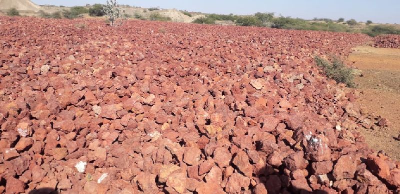 Lumps Laterite Ore, for Cement Plant, Color : Red