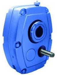Iron Shaft Mounted Gear Unit, Color : Blue