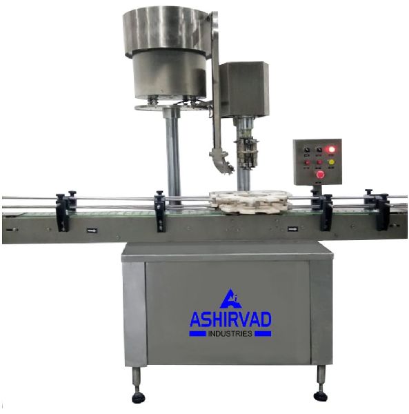 Automatic Single Head Bottle Capping Machine