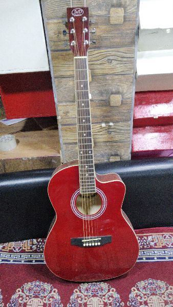J & D 39C Red Guitar