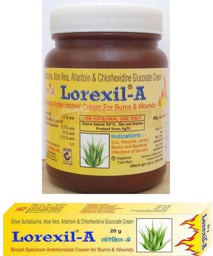 Lorexil-A Cream, Packaging Type : Bottle Tube
