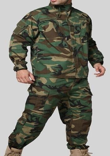 Cotton Printed Camouflage Uniform, Gender : Unisex