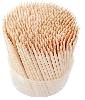Bamboo Tooth Pick Stick, Color : Brown