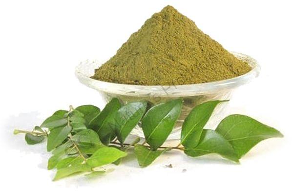 Curry Leaves Powder, for Cooking, Medicines, Style : Dried