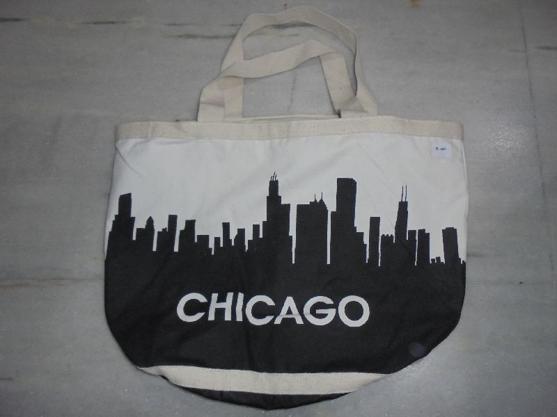 Cotton Bag with white tape handle