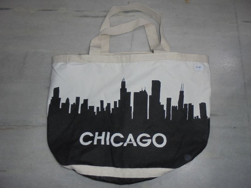 Cotton Bag With White Tape Handle