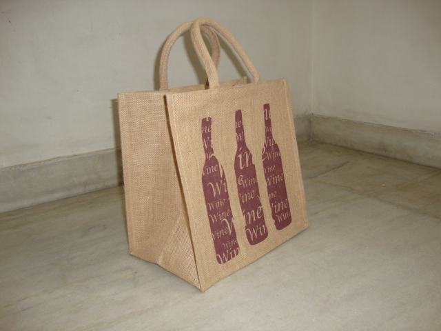 Jute Bottle Bag, Size : Multisizes