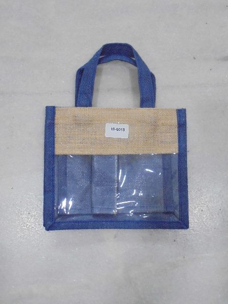 Small Jute bags with dyed self handle