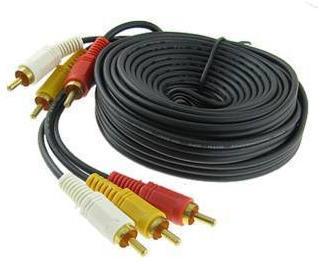 RCA cable, for DVD Player, Color : Red, Yellow White