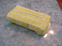Tissue Box Cover, Color : Yellow