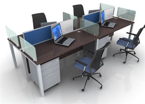 Systematic Systems Wood Modular Workstation Furniture, Feature : Easily Assembled