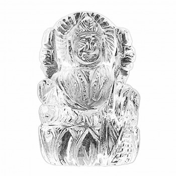 Crystal Laxmi Statue, Color : Transparent