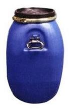 Recycled Storage Plastic Barrel, Color : Blue