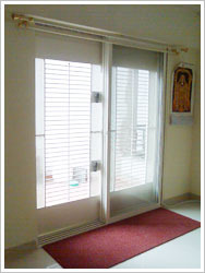 Double Panel Terrace Safety Door, Feature : Long Lasting Life