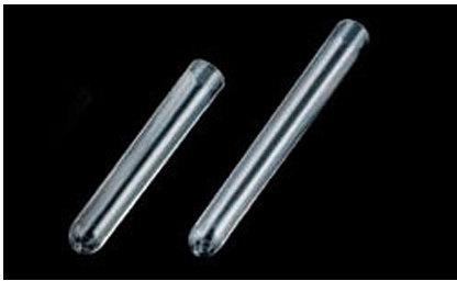 Cylindrical Plastic Disposable Test Tube