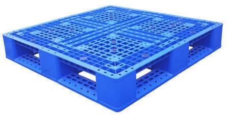 Adequate Steel Rectangular Medium Weight Plastic Pallet, Color : Blue