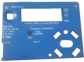 Aluminum Meter Nameplate