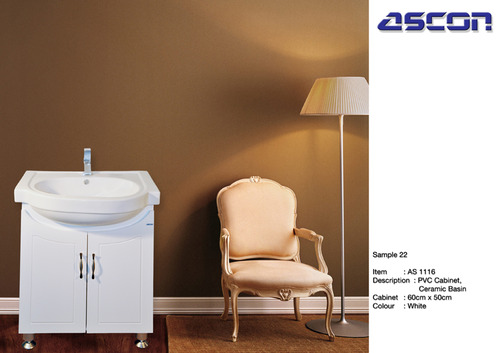 Floor vanity cabinets, Color : white