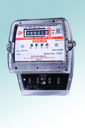 Static Energy Meter, Voltage : 240 V