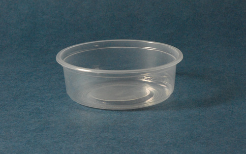 Circular Paper Round Plastic Container, Pattern : Plain