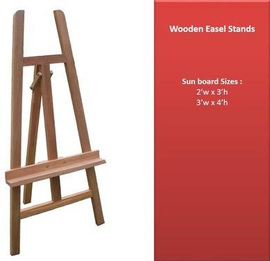 Wooden Easel Stand, Feature : Perfect finishing, Accurate dimensions, Exquisite design