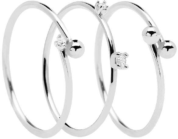 Polished Ladies Silver Rings, Occasion : Party Wear, Wedding Wear