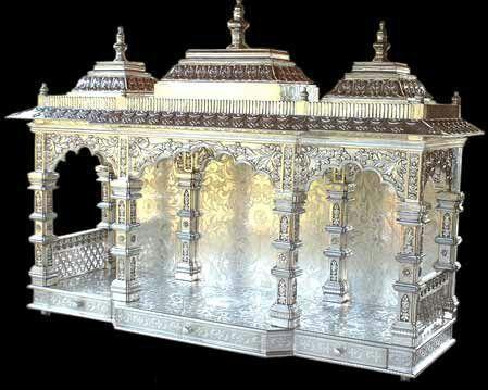 Polished Silver Temple, Feature : Durable, Shiny Look, Good Quality
