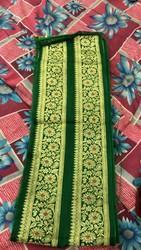 Cotton Banarasi Border Lace, for Saree, Suit, Tops, Packaging Type : Roll