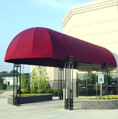 Tunnel Awnings, Color : Maroon