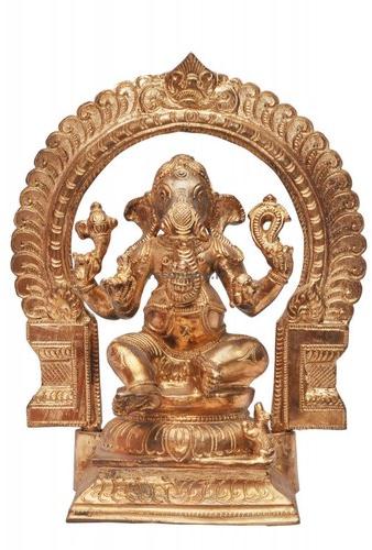 Non Polished Idols Ganesh Statue, Packaging Type : Carton Box, Thermocol Box