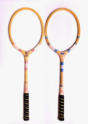 Ball badminton rackets